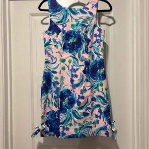 Lily Pulitzer Women’s MILA STRETCH SHIFT DRESS Pink Tropics Tint Sweet Pea 00